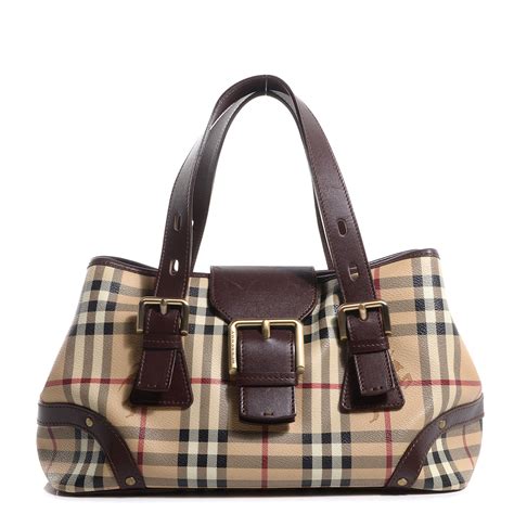 burberry haymarket check gold satchel bag|Burberry Haymarket Satchel/Top Handle Bag Checkered Bags.